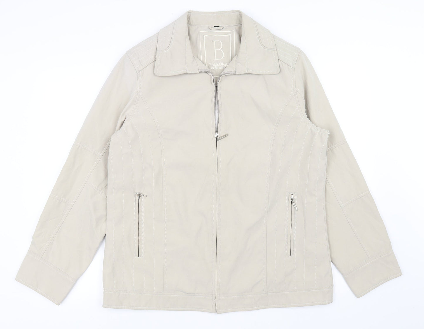 balmor' Womens Beige   Jacket Coat Size 14