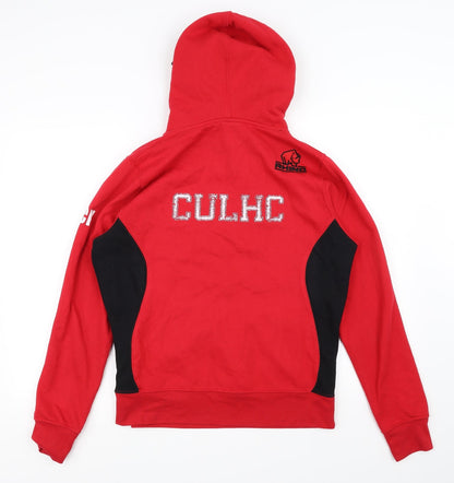 Rhino Womens Red   Pullover Hoodie Size 12