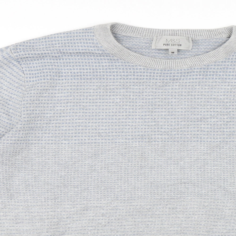Marks and Spencer Mens Grey   Pullover Jumper Size M