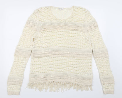 Matalan Womens Beige   Pullover Jumper Size L