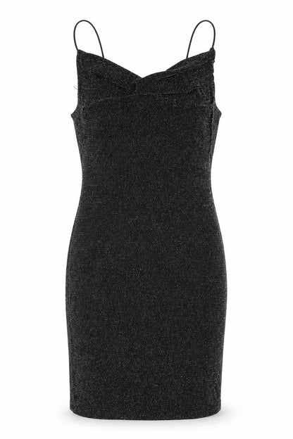 H&M Womens Black   Bodycon  Size 6  - Glitery