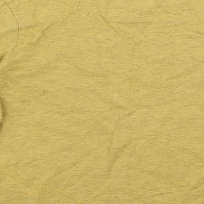 TU Boys Yellow   Basic T-Shirt Size 8 Years