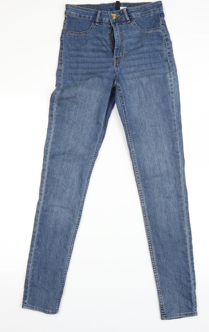 Divided Womens Blue   Jegging Leggings Size 6 L27.5 in