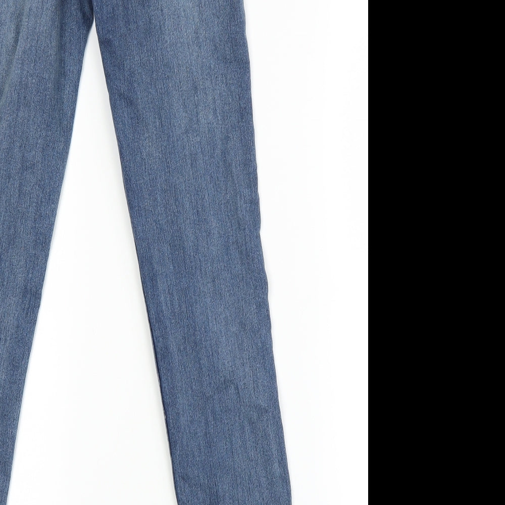 Divided Womens Blue   Jegging Leggings Size 6 L27.5 in