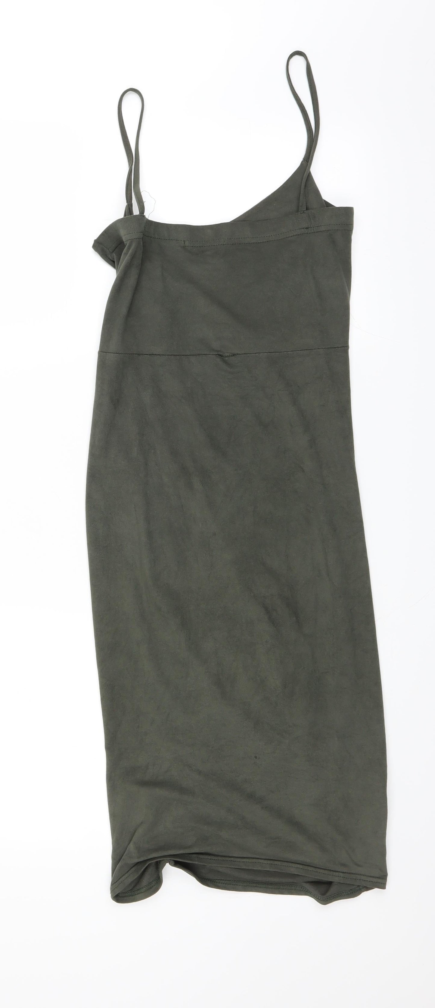 PRETTYLITTLETHING Womens Green   A-Line  Size 10