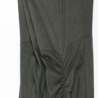 PRETTYLITTLETHING Womens Green   A-Line  Size 10