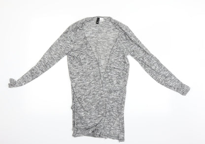 H&M Womens Grey   Cardigan Jumper Size S
