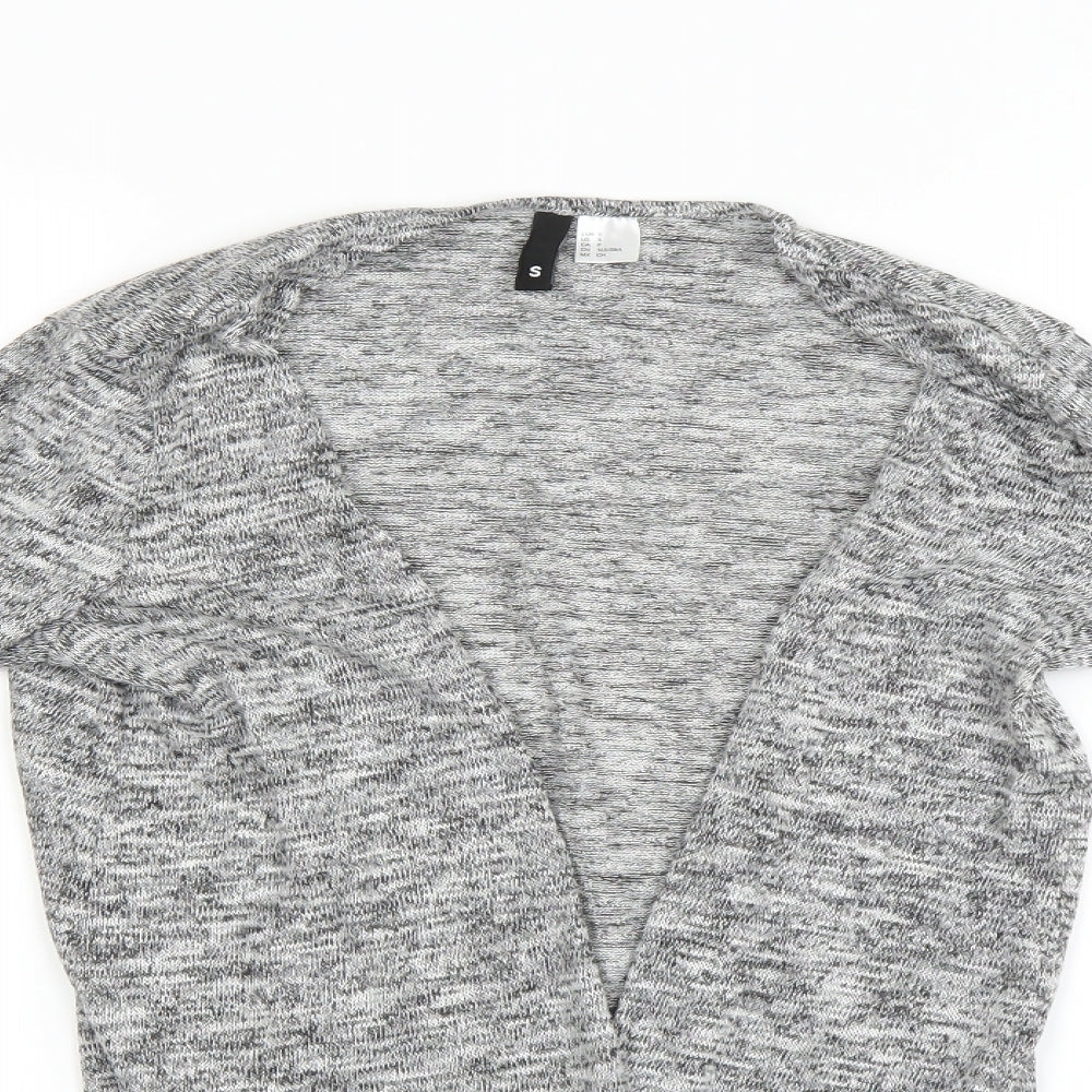 H&M Womens Grey   Cardigan Jumper Size S