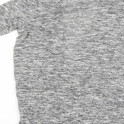 H&M Womens Grey   Cardigan Jumper Size S