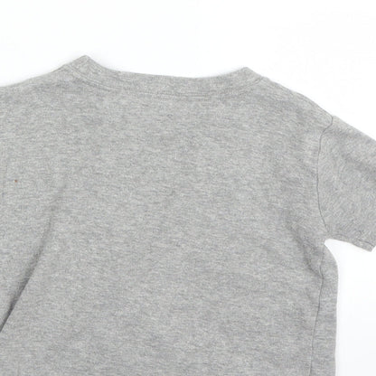 Preworn Boys Grey   Basic T-Shirt Size 2 Years