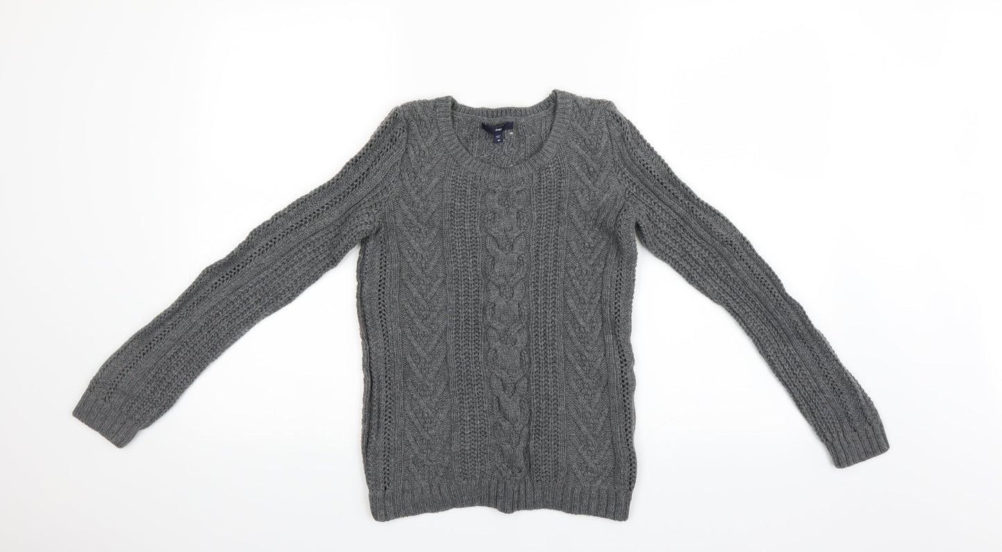 Gap Womens Grey   Pullover Jumper Size 6