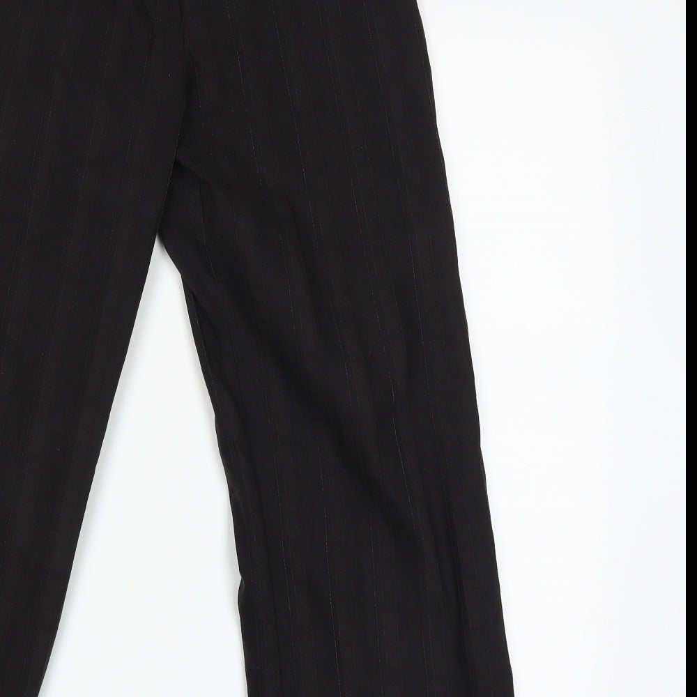 Liz Jordan Womens Black   Trousers  Size 10 L23 in