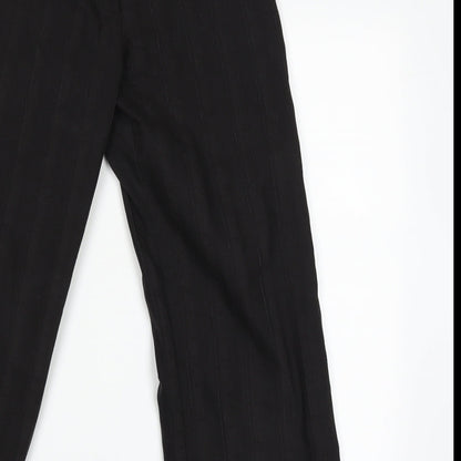 Liz Jordan Womens Black   Trousers  Size 10 L23 in