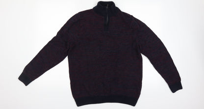 Marks and Spencer Mens Multicoloured   Pullover Jumper Size M