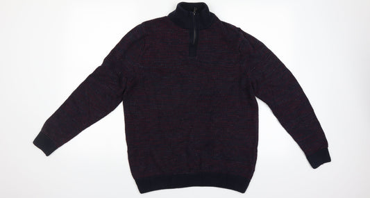 Marks and Spencer Mens Multicoloured   Pullover Jumper Size M
