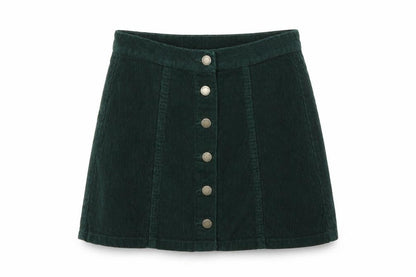 denim&co Womens Green   Mini Skirt Size 6