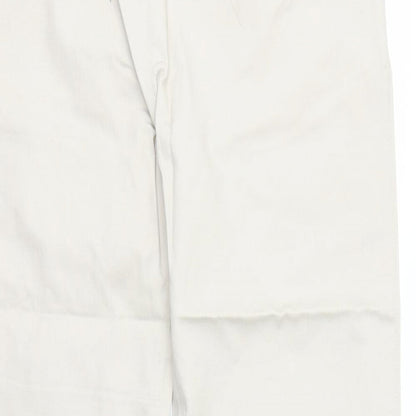 Mens UK Size S Cotton Traders Regular Fit Dress Pants Beige Trousers