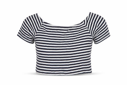 Womens UK Size 12 New Look Blue Basic T-Shirt