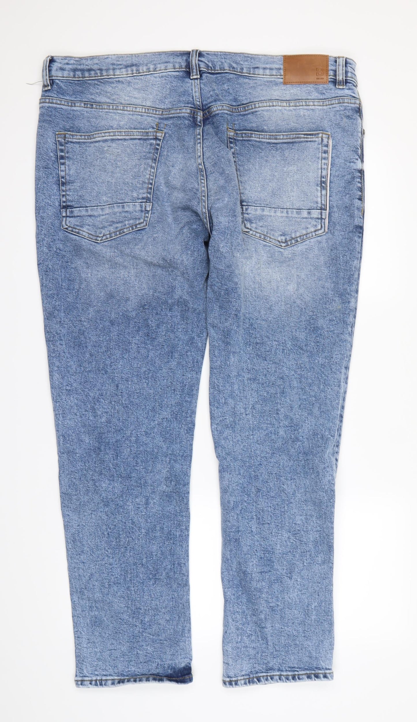 Burton Menswear Mens Blue  Denim Straight Jeans Size L L29 in