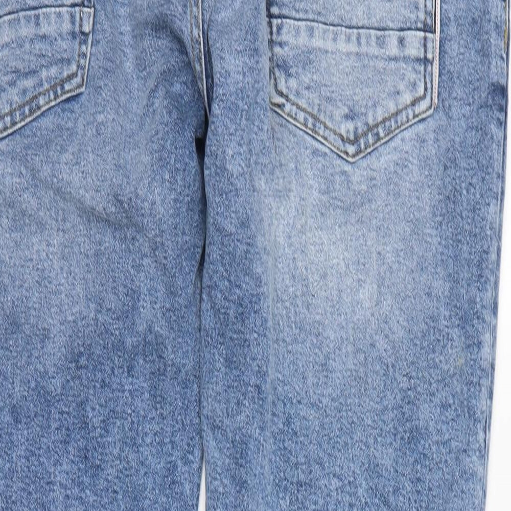 Burton Menswear Mens Blue  Denim Straight Jeans Size L L29 in