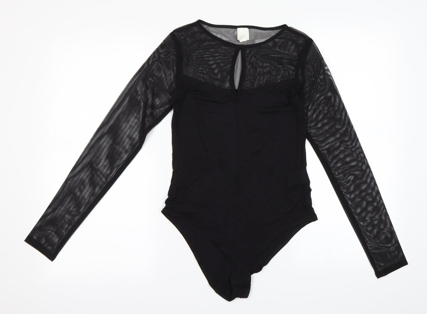Divided by H&M Womens Black   Bodysuit One-Piece Size S
