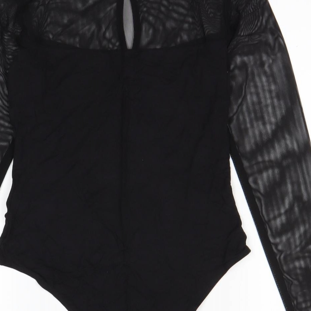 Divided by H&M Womens Black   Bodysuit One-Piece Size S