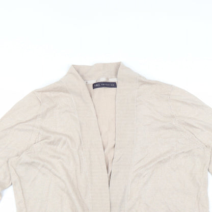 Marks and Spencer Womens Beige   Cardigan Jumper Size 16