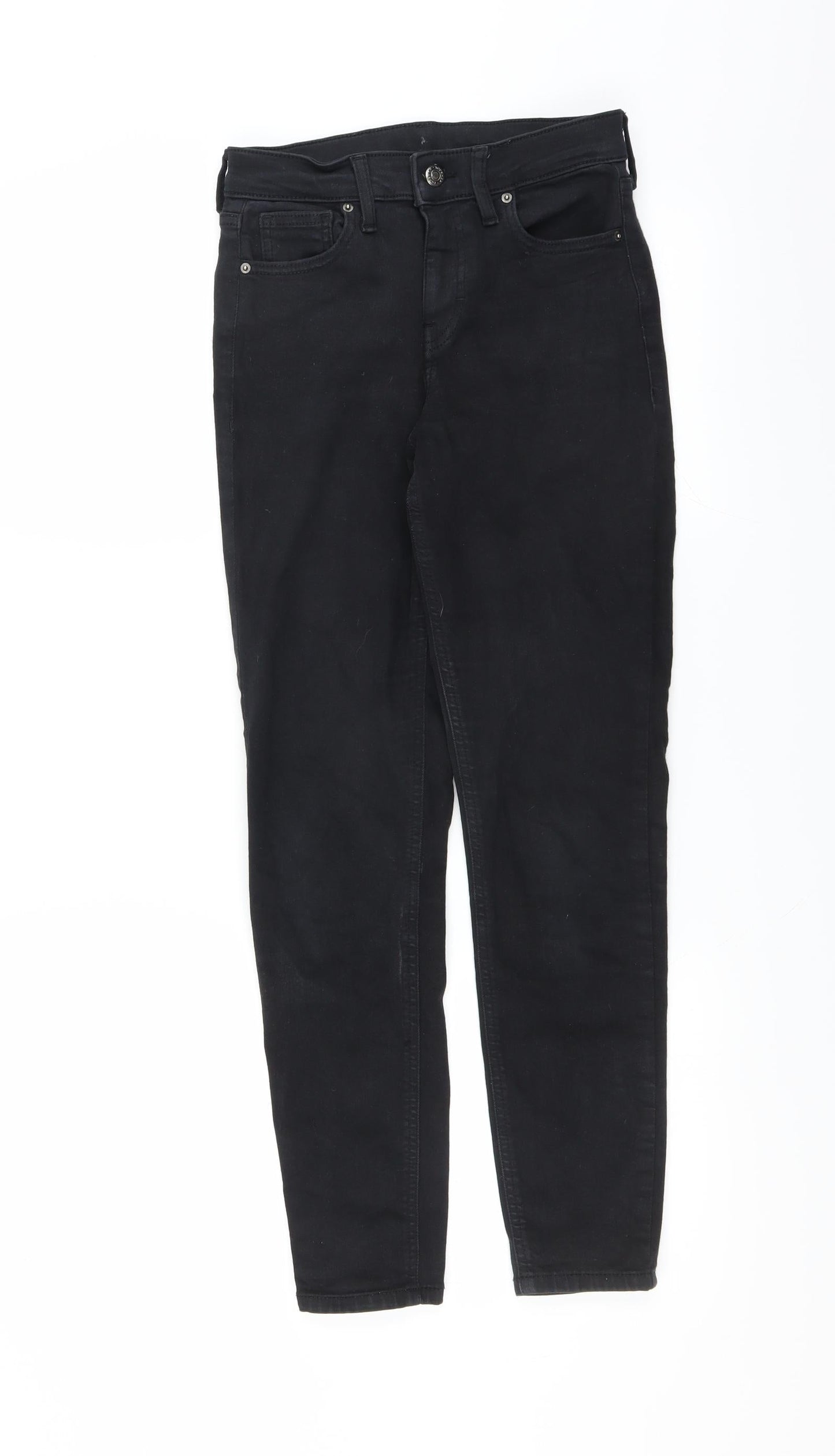 Topshop Womens Black   Skinny Jeans Size 26 in L32 in