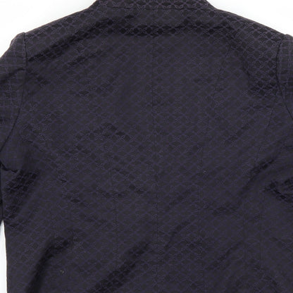 H&M Womens Purple   Jacket Suit Jacket Size 16