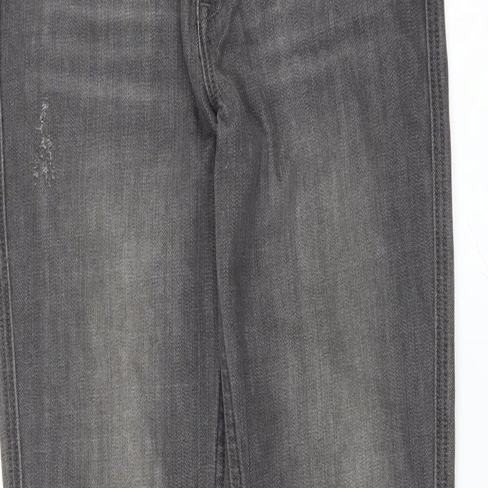 Gap Mens Grey   Skinny Jeans Size 26 in L30 in - DISTRESSED