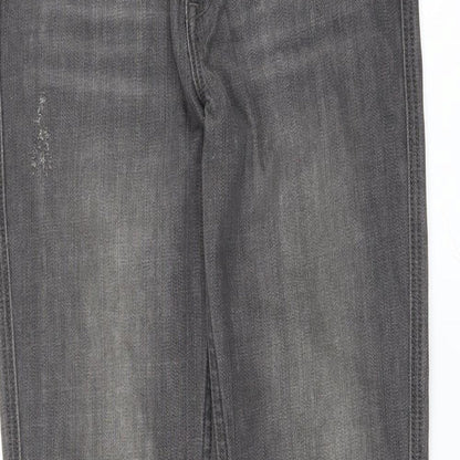 Gap Mens Grey   Skinny Jeans Size 26 in L30 in - DISTRESSED