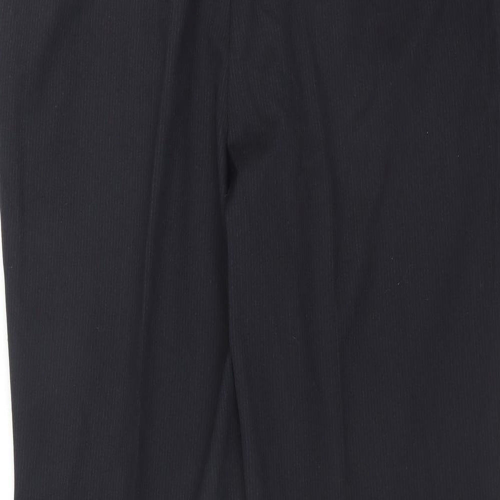 F&F Mens Blue Striped  Trousers  Size 34 in L29 in