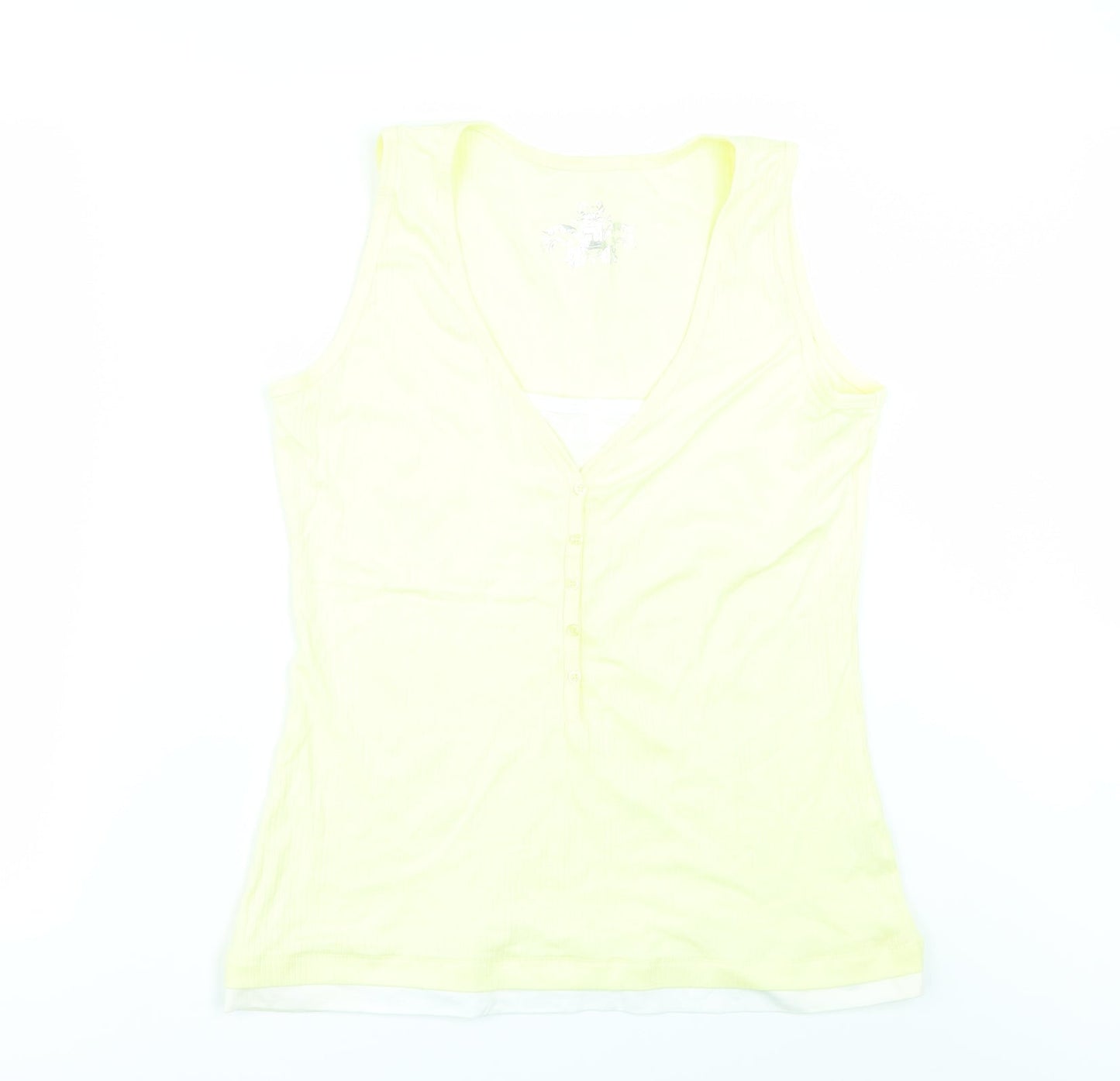 TU Womens Yellow   Basic T-Shirt Size 16