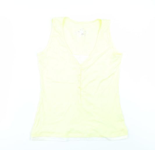 TU Womens Yellow   Basic T-Shirt Size 16