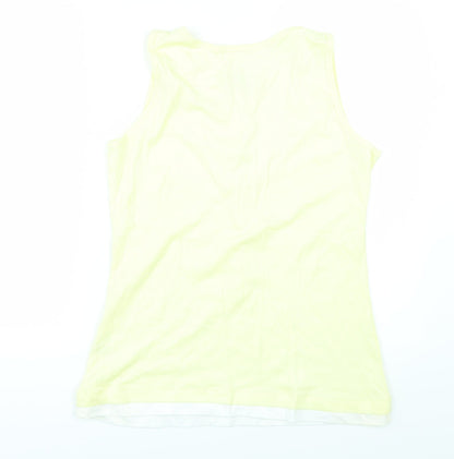 TU Womens Yellow   Basic T-Shirt Size 16