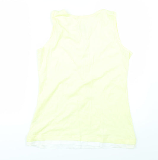 TU Womens Yellow   Basic T-Shirt Size 16