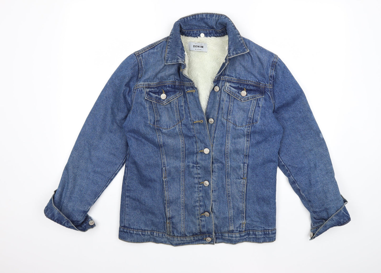 Womens UK Size 6 New Look Blue Jacket
