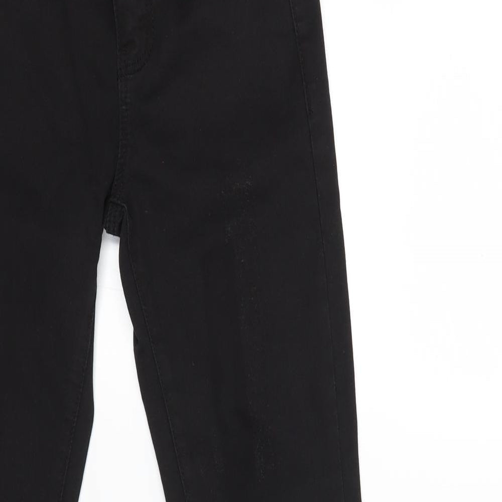 Denim & Co. Womens Black  Denim Skinny Jeans Size 6 L29 in