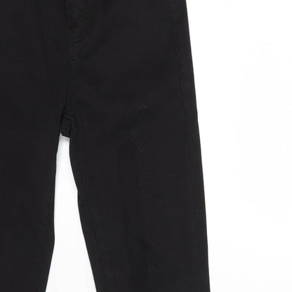 Denim & Co. Womens Black  Denim Skinny Jeans Size 6 L29 in