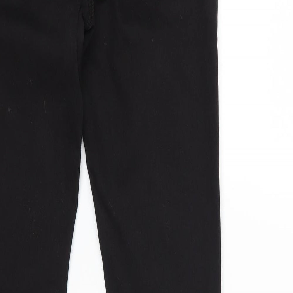 Denim & Co. Womens Black  Denim Skinny Jeans Size 6 L29 in