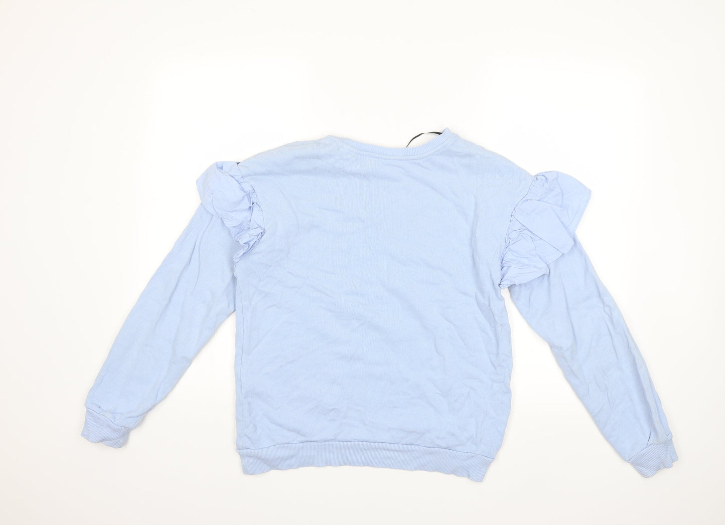 H&M Womens Blue   Pullover Sweatshirt Size XS