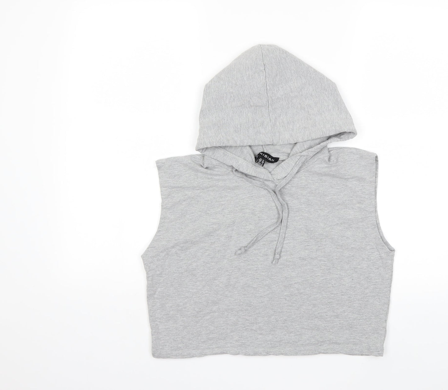 PARISIAN SIGNATURE Womens Grey   Pullover Hoodie Size 14