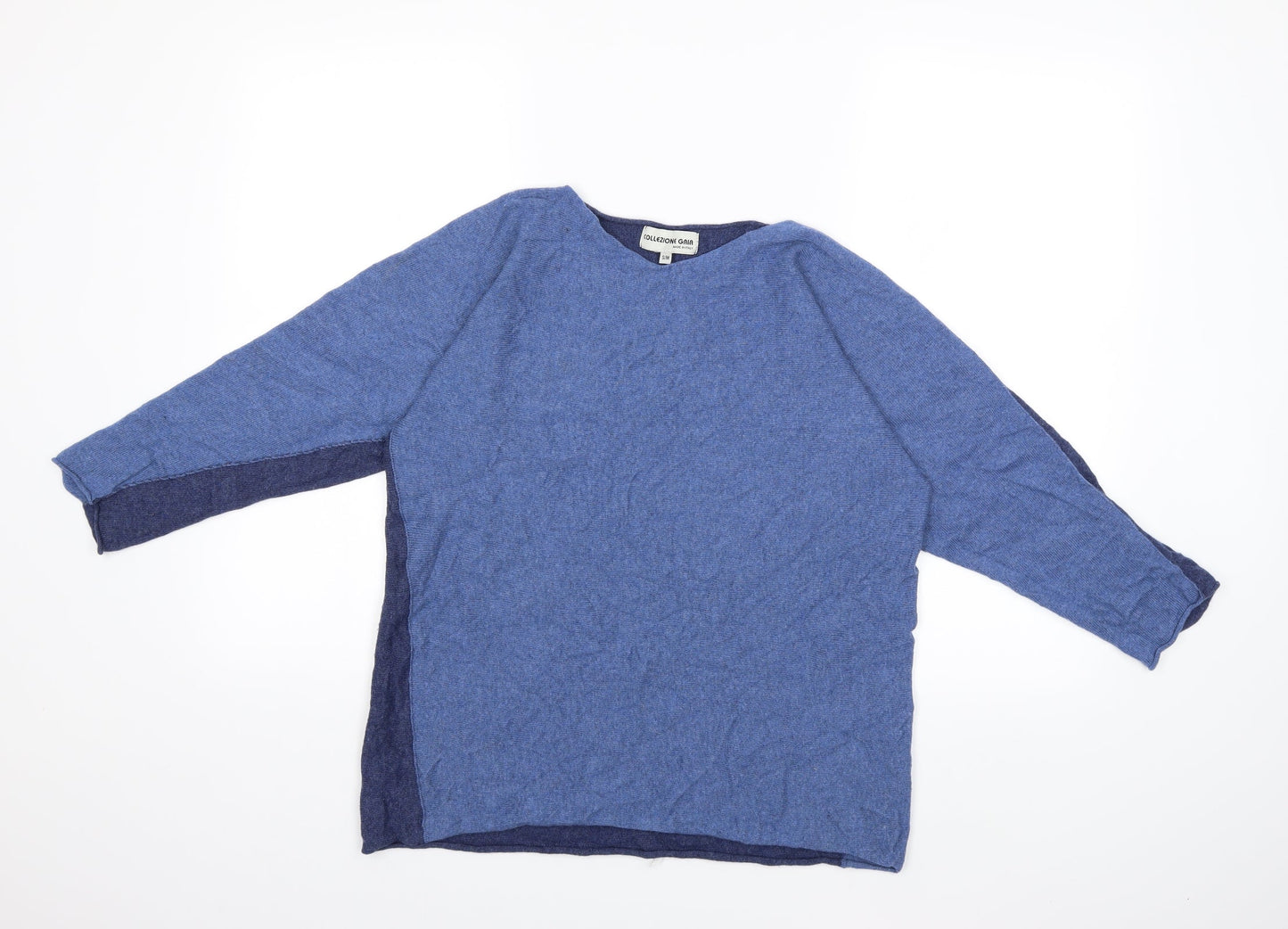 collezone Womens Blue  Knit Pullover Jumper Size S