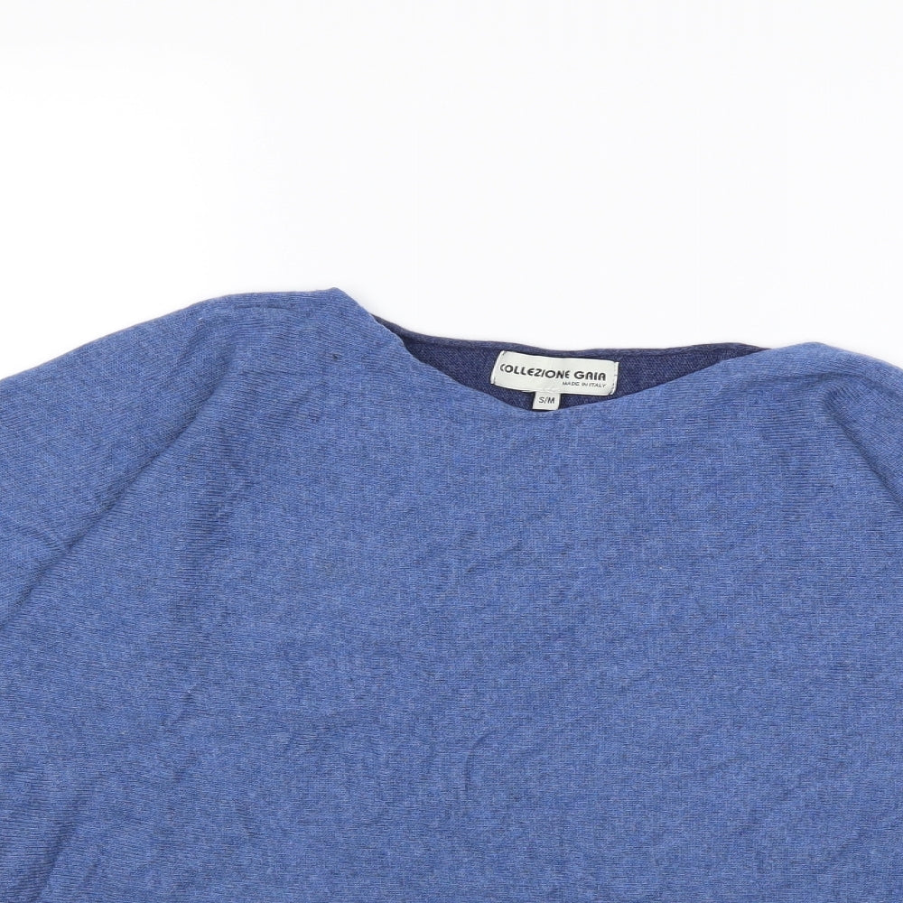 collezone Womens Blue  Knit Pullover Jumper Size S