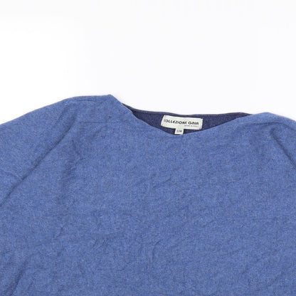 collezone Womens Blue  Knit Pullover Jumper Size S