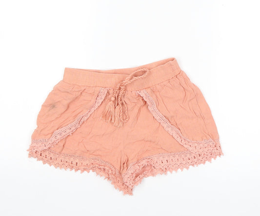 Atmosphere Womens Orange   Bermuda Shorts Size 4