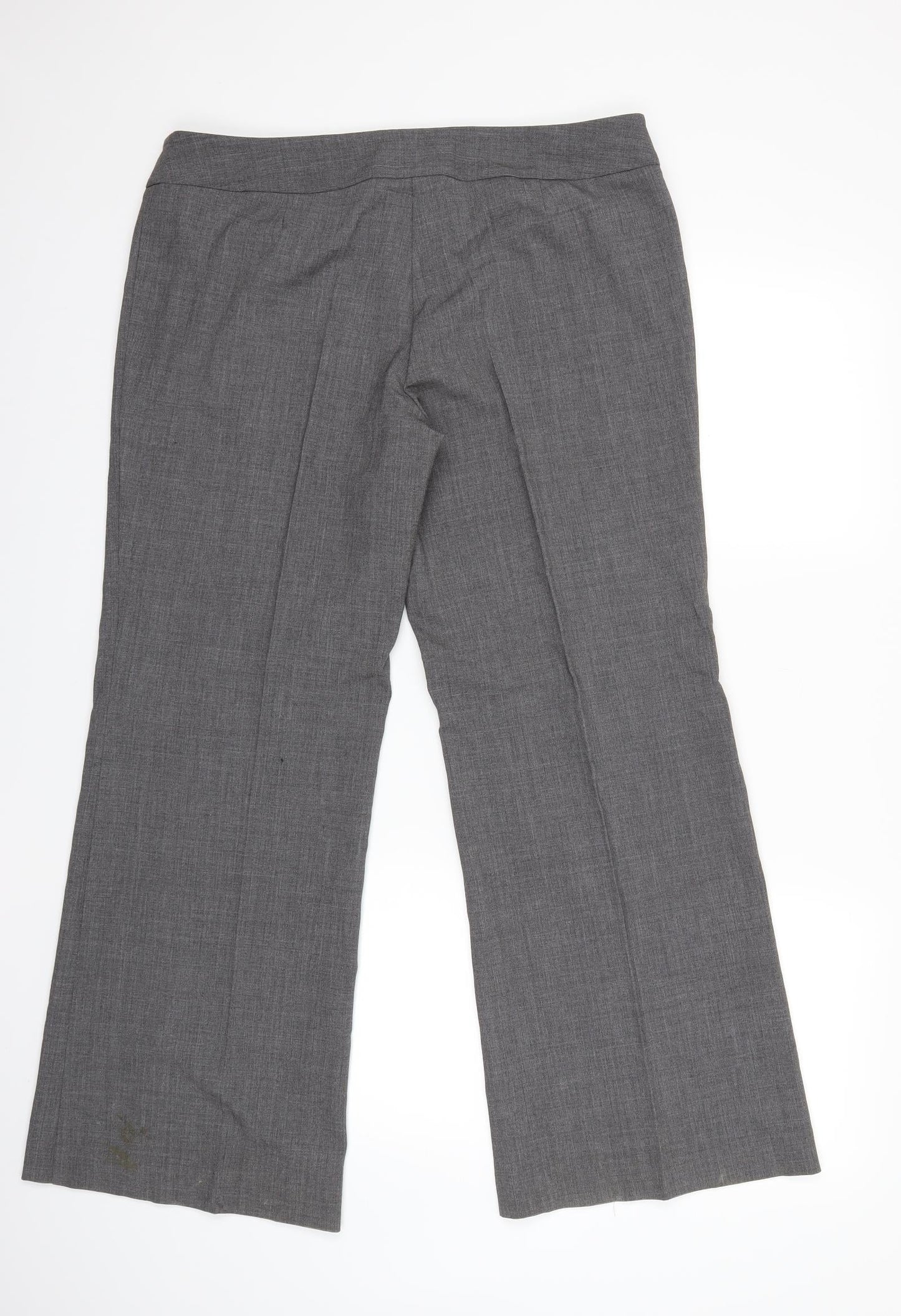 Jacob Womens Grey   Trousers  Size 36 in L28 in