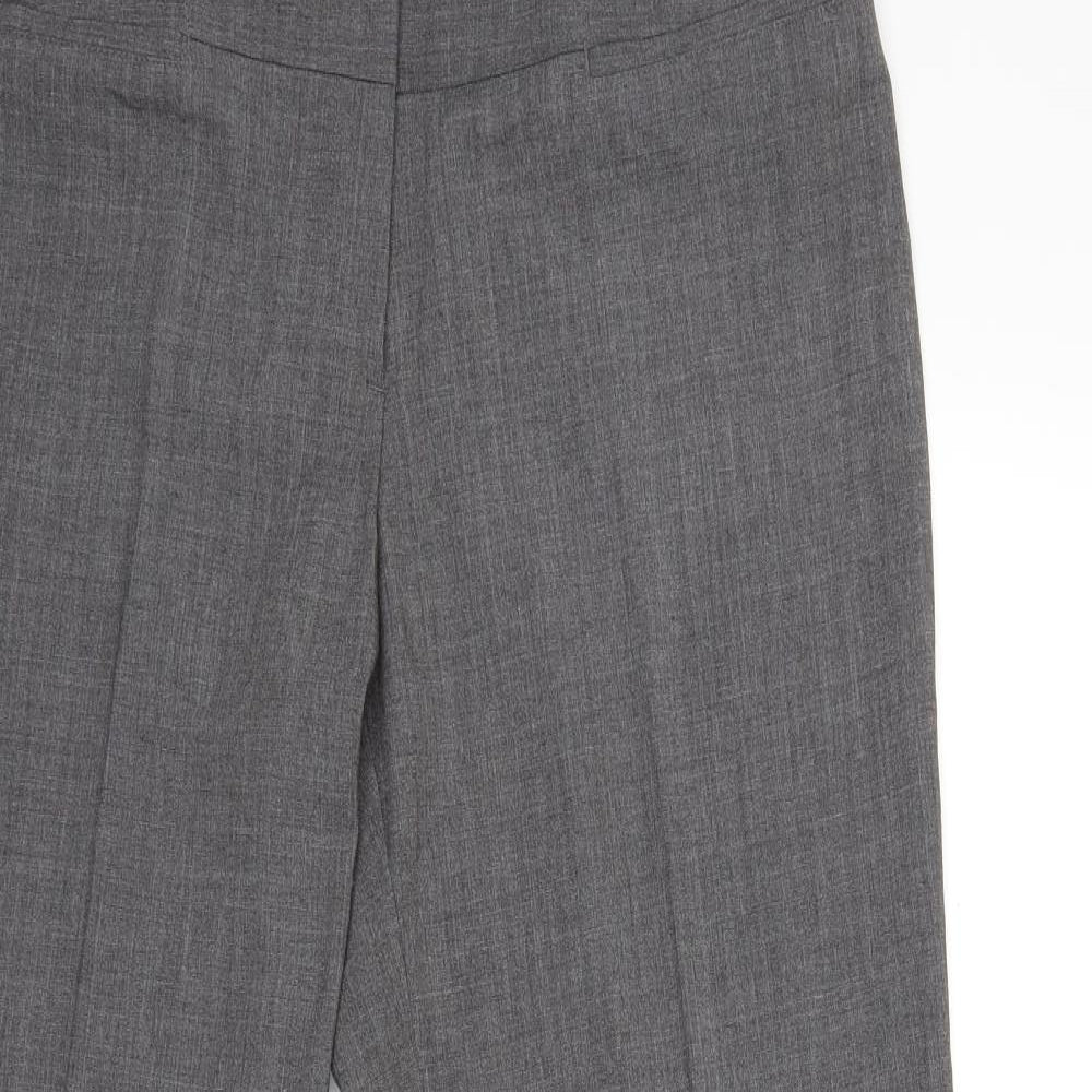 Jacob Womens Grey   Trousers  Size 36 in L28 in