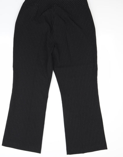 Womens UK Size 18 For Women Regular Fit  Black Trousers