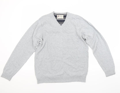 Blue Harbour Mens Grey   Pullover Jumper Size S